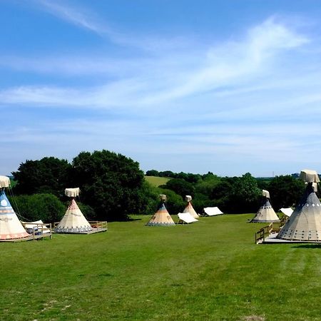 Big Sky Tipi Holidays Wartling Экстерьер фото