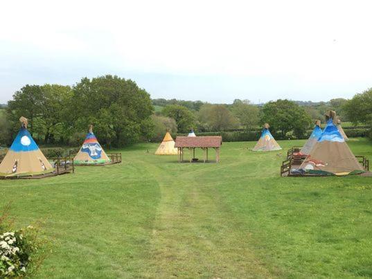 Big Sky Tipi Holidays Wartling Экстерьер фото